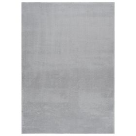 Shaggy Rug, 108.3" x 78.7", Polyester, Gray